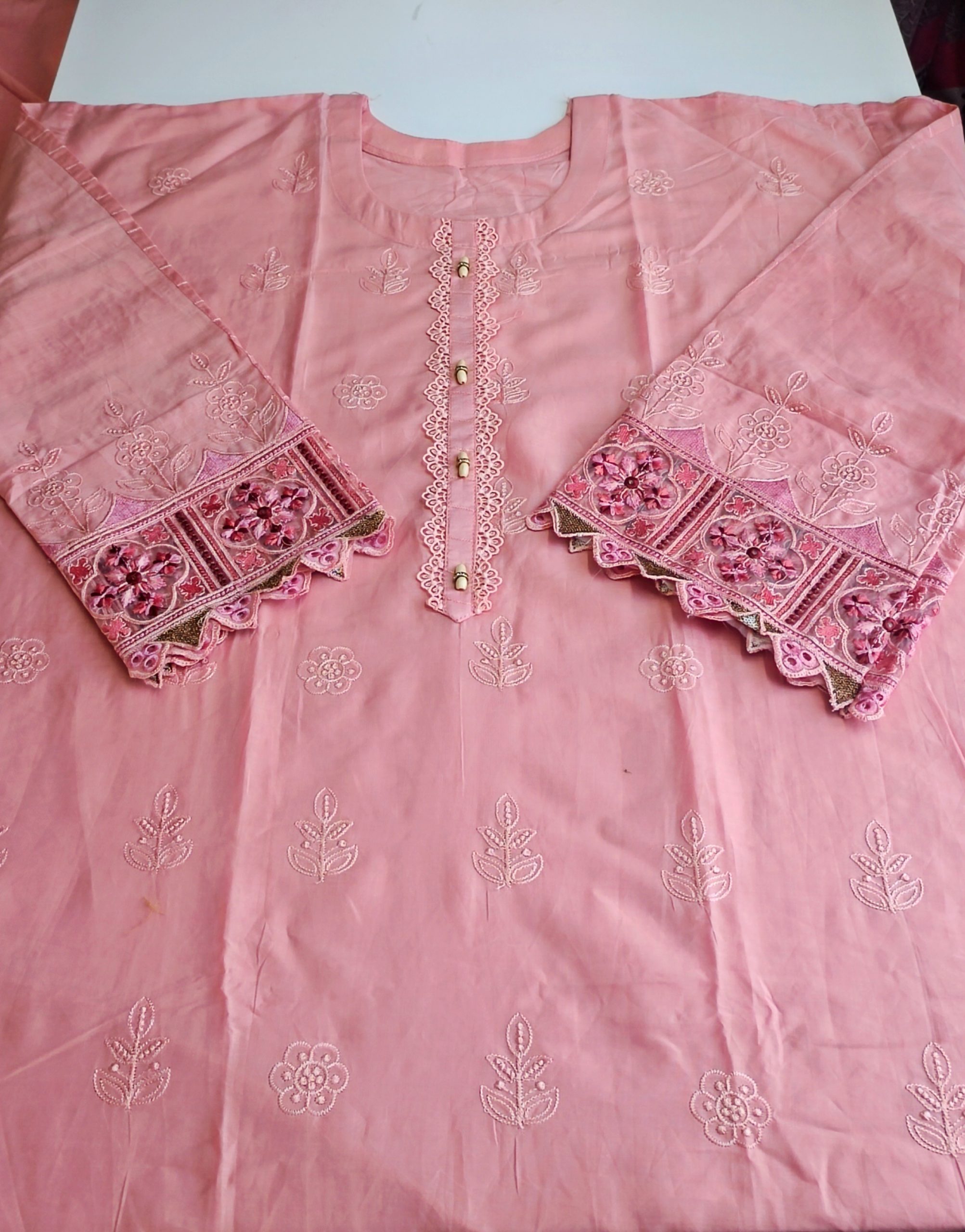 Premium Quality Cotton Fabrics Three Piece . m. AB 008 - Image 2